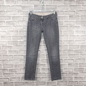 ISABEL MARANT Etoile Women's Y2K Low Rise skinny Jeans Gray Size 0